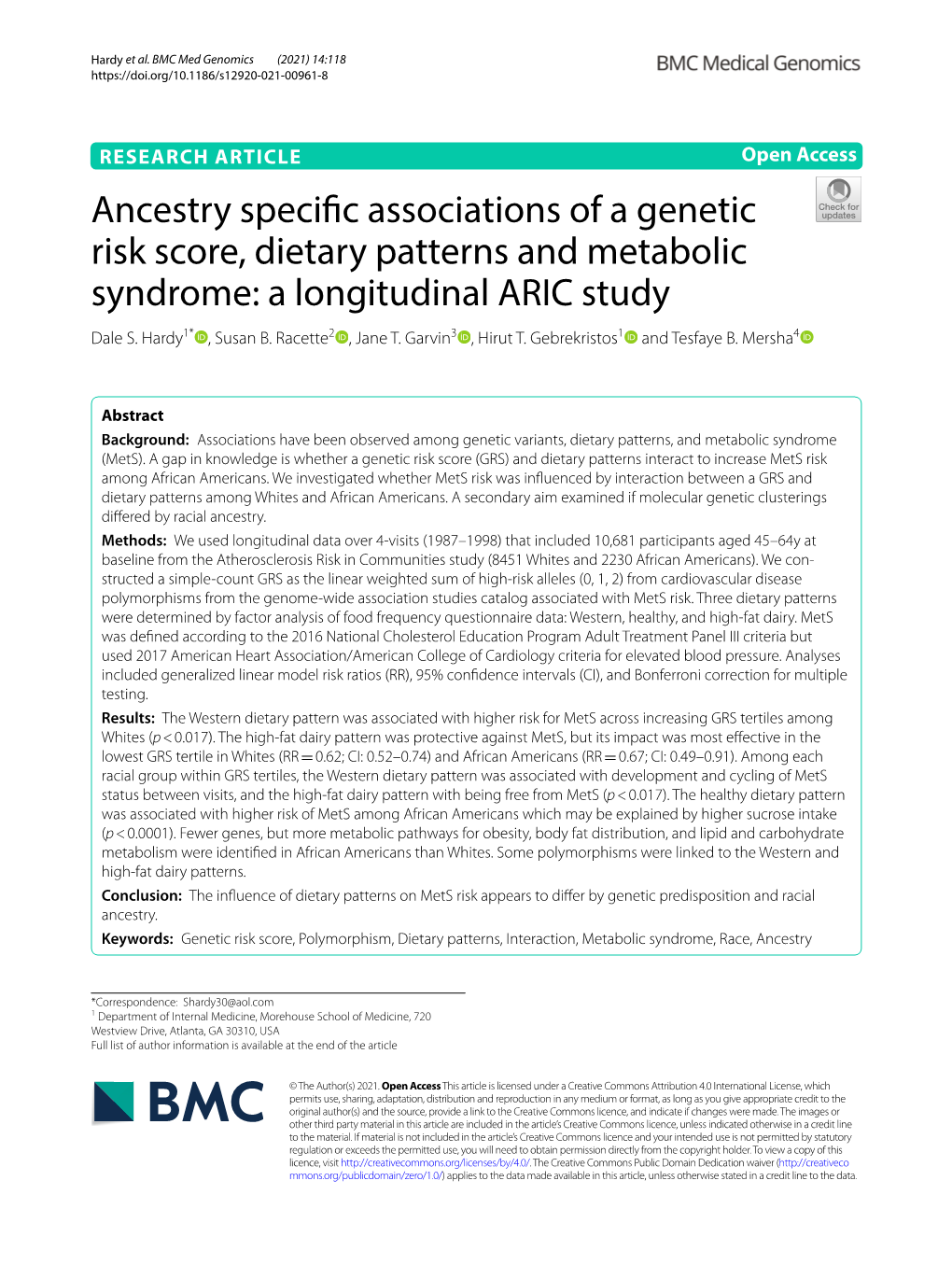 Ancestry Specific Associations of a Genetic
