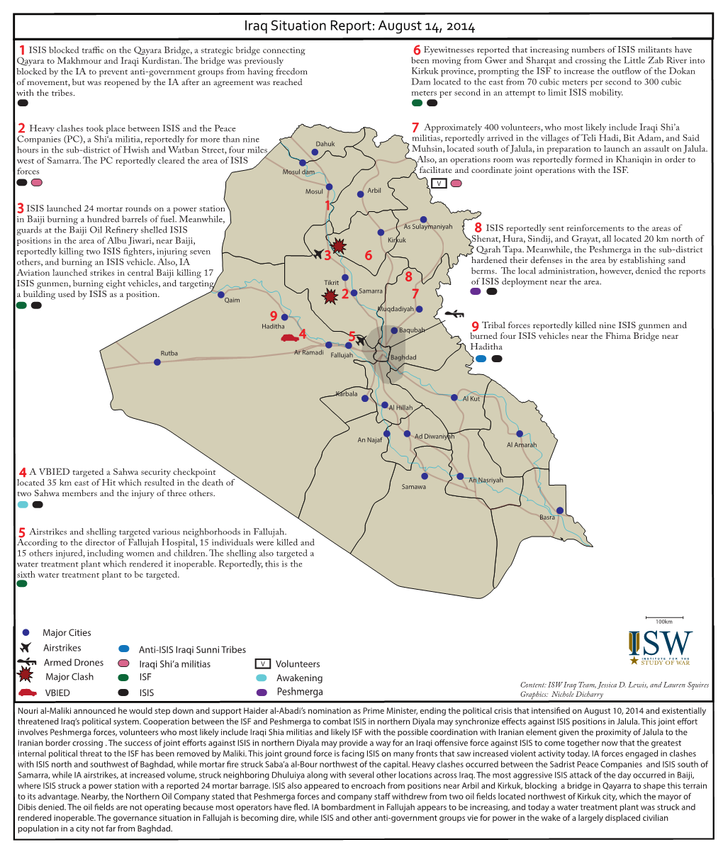 2014-08-14 Situation Report