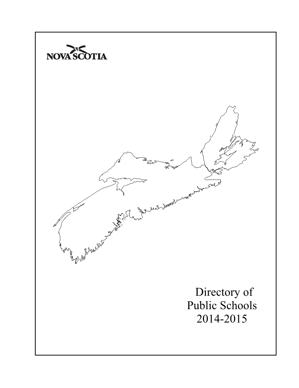 Directory of Public Schools 2014-2015