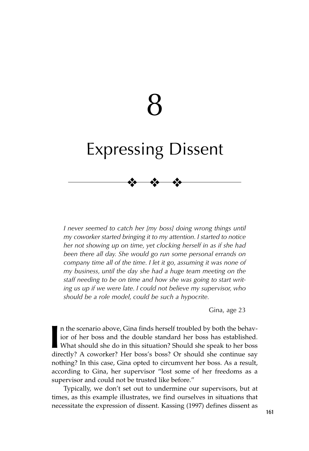 Ch 8. Expressing Dissent