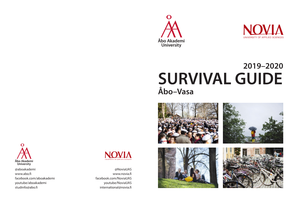 SURVIVAL GUIDE Åbo–Vasa