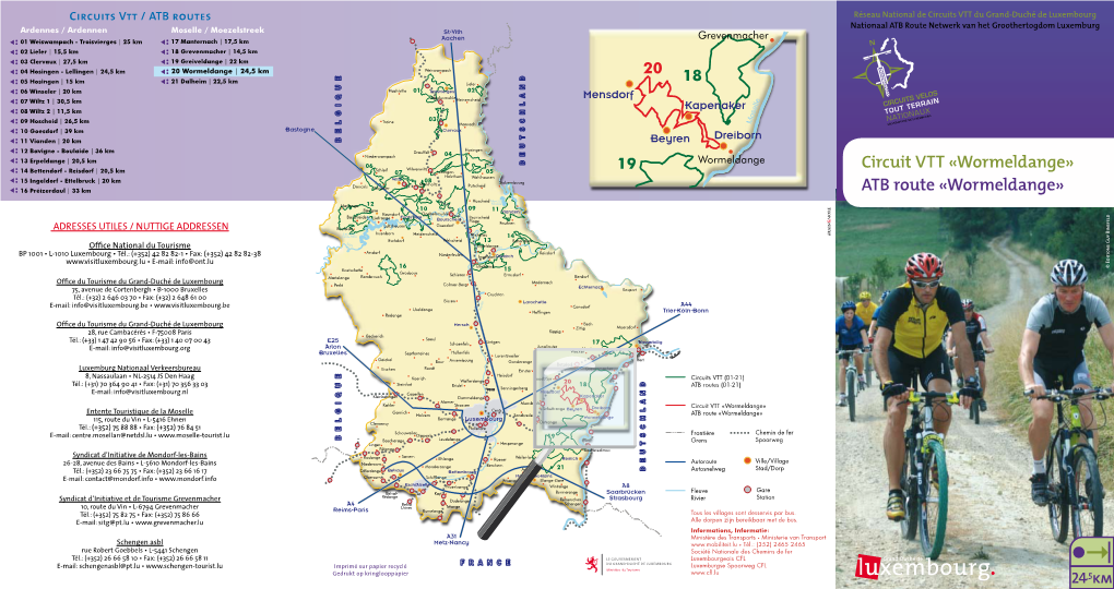 Circuit VTT «Wormeldange» ATB Route «Wormeldange»