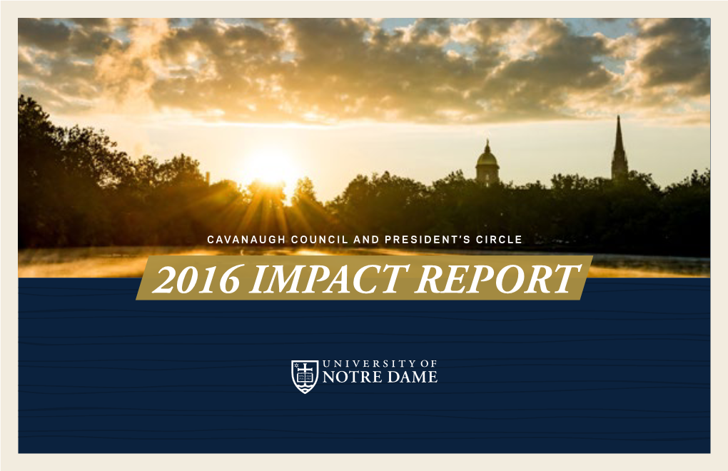 2016 Impact Report