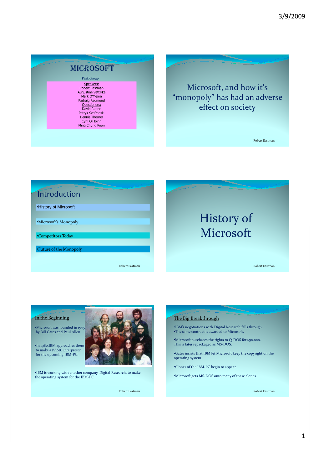 History of Microsoft