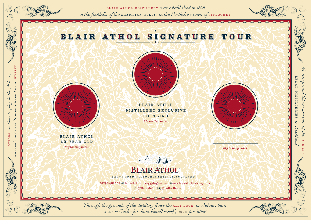 Blair Athol Signature Tour