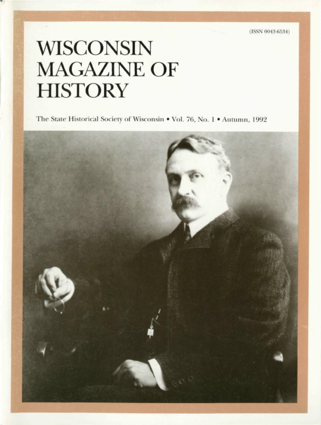 Wisconsin Magazine of History