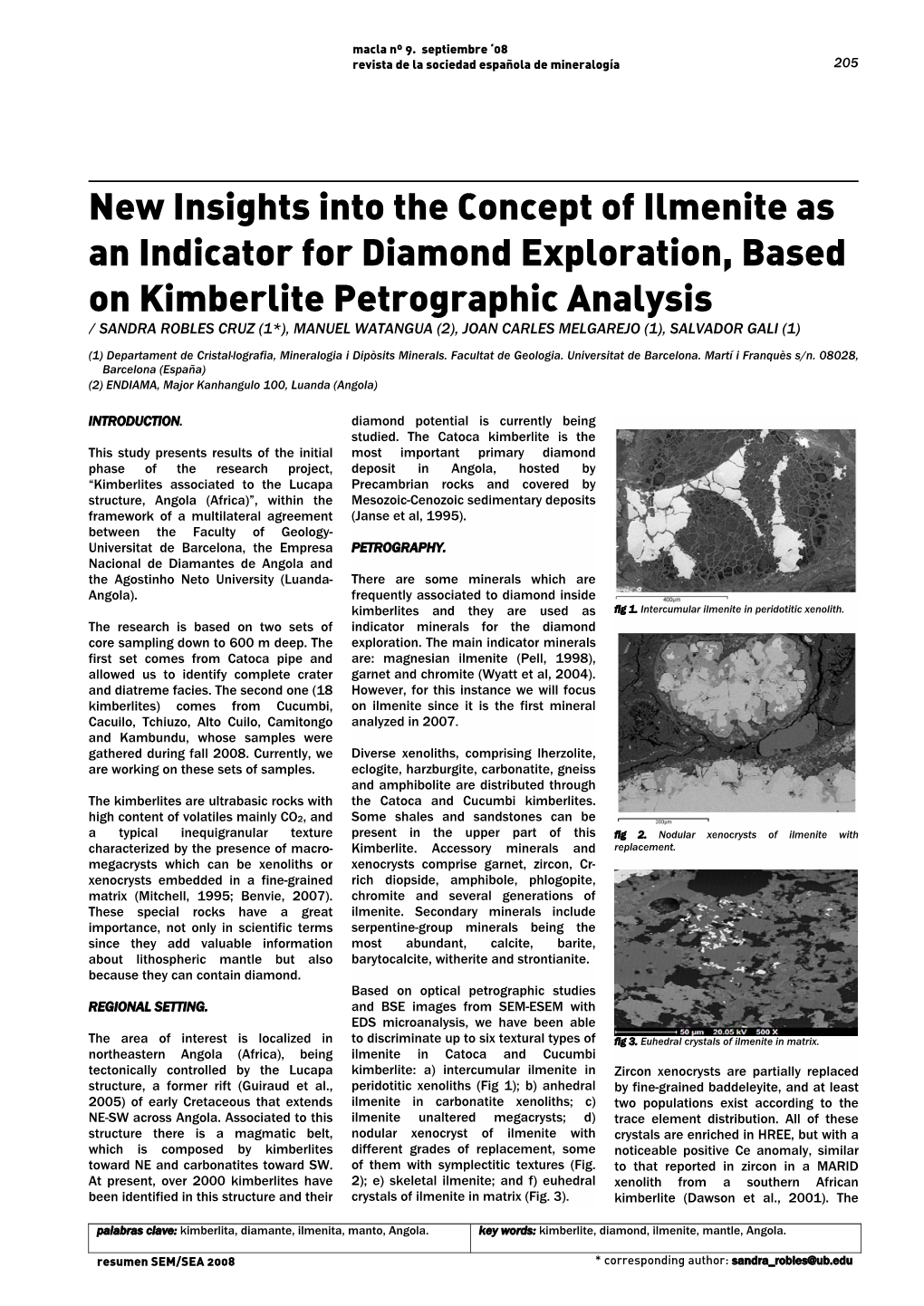 New Insights Into the Concept of Ilmenite As an Indicator For