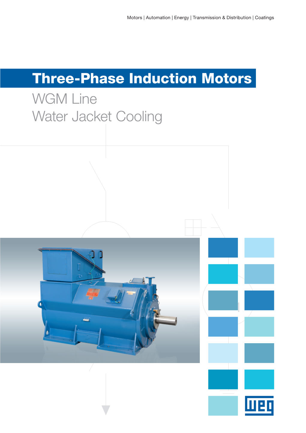 Three-Phase Induction Motors WGM Line Water Jacket Cooling