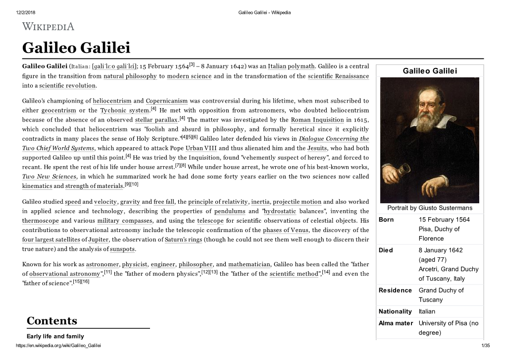 Galileo Galilei - Wikipedia