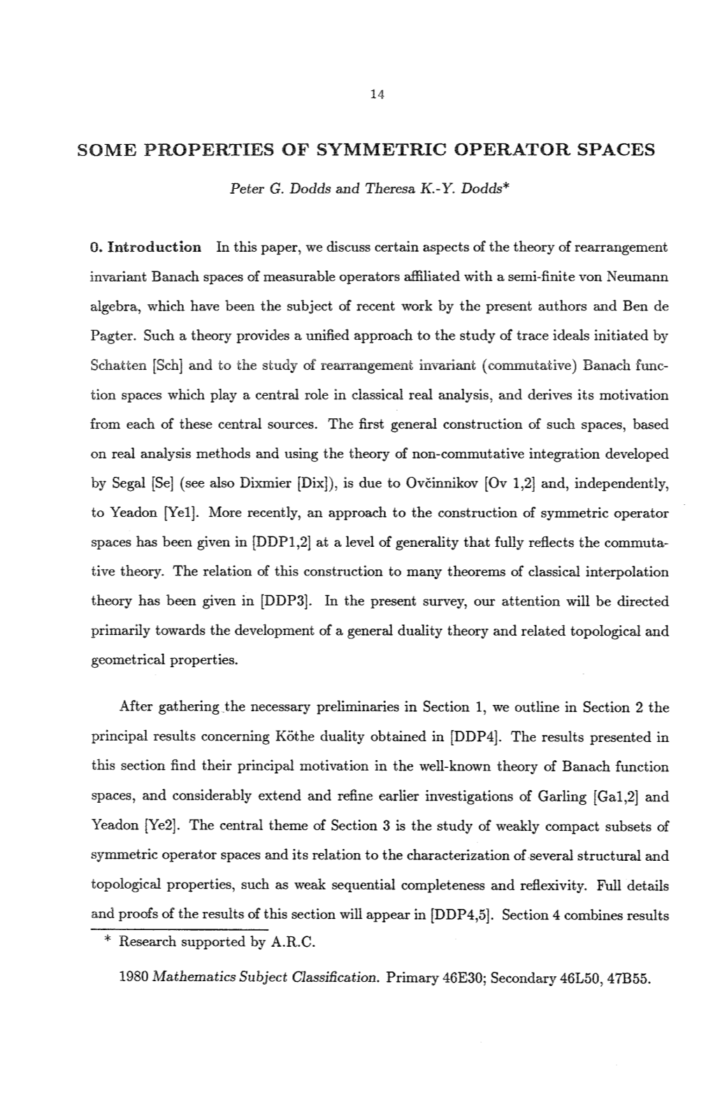 Some Properties of Symmetric Operator Spaces (Pdf 2.44