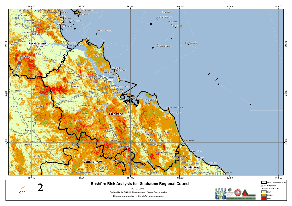 Gladstone Regional Council Bushfire Risk Analysis