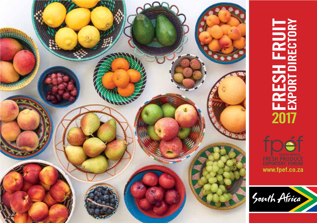 Fresh Fruit Export Directory 2017