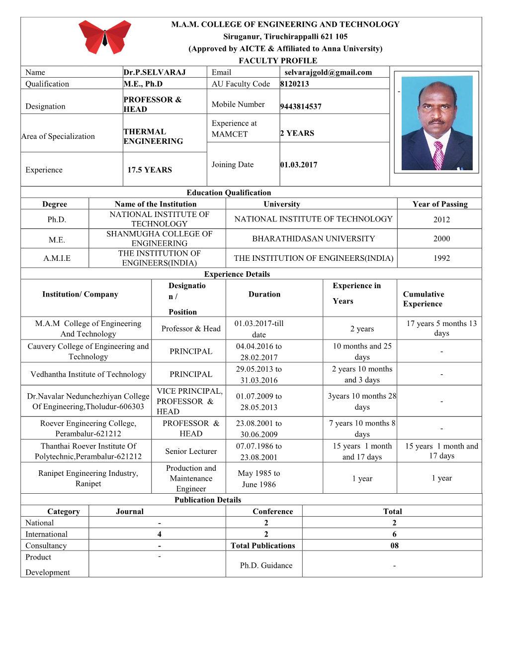 Dr.P.SELVARAJ