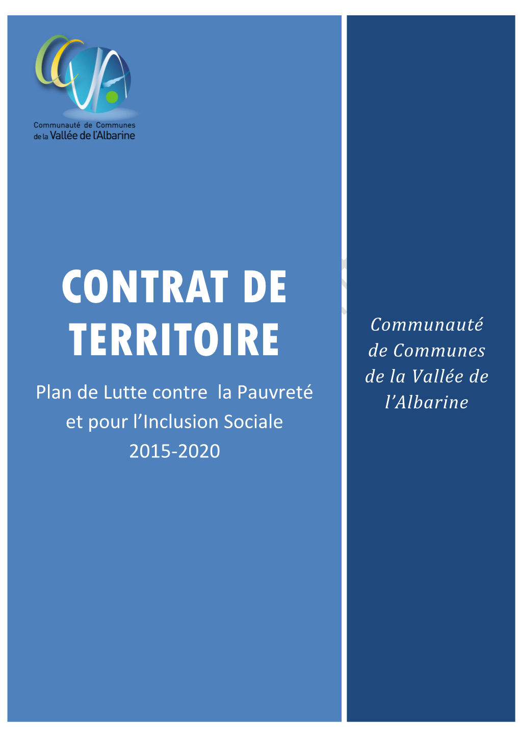 Contrat De Territoire De La Vallée De L'albarine