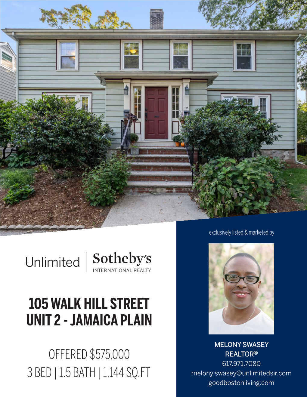 105 Walk Hill Street Unit 2 - Jamaica Plain