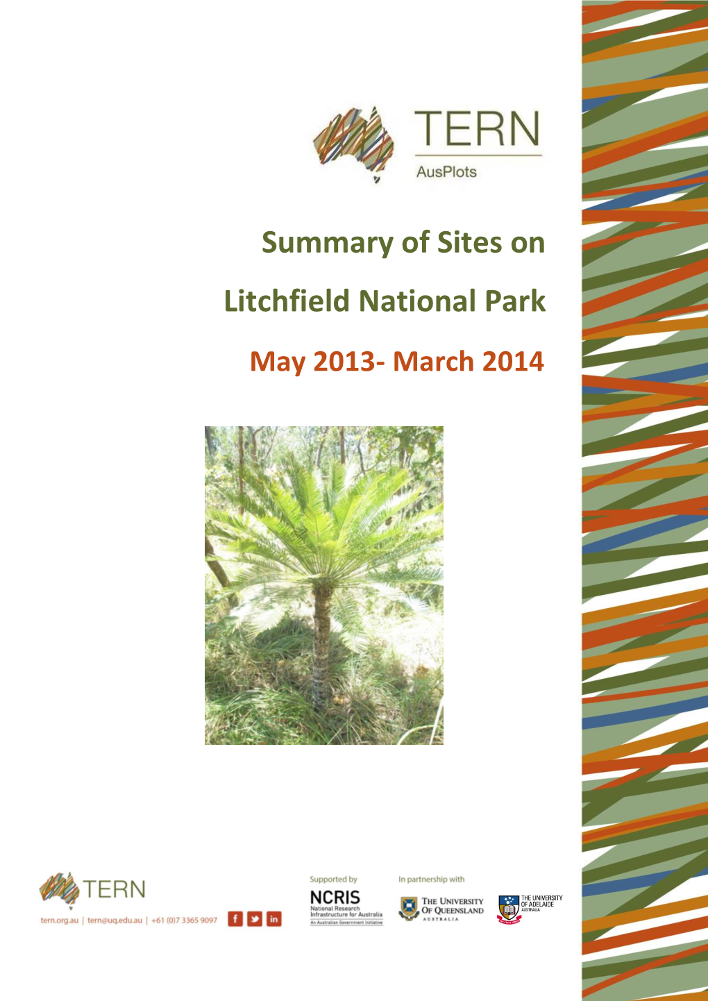 Summary of Sites on Litchfield National Park