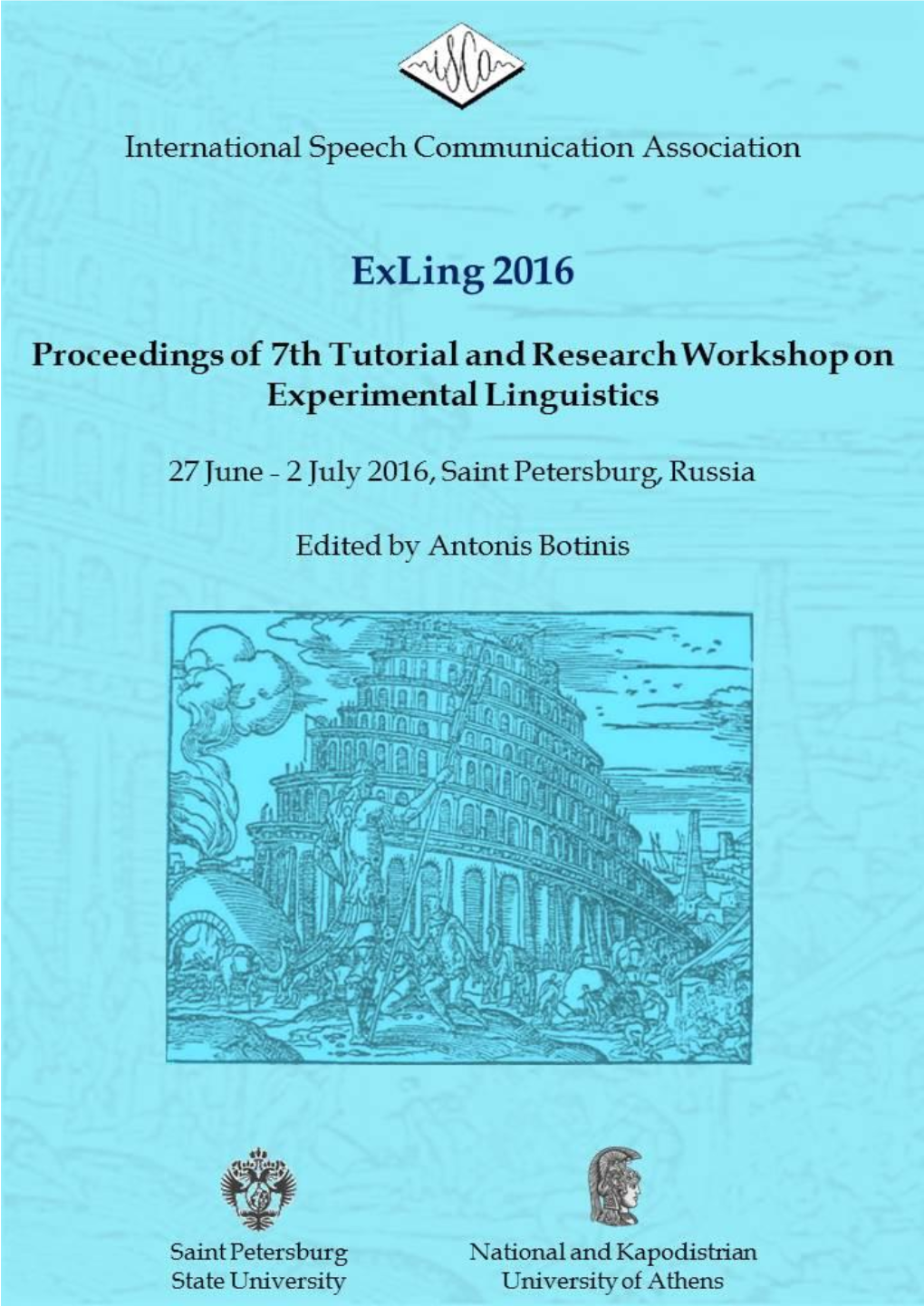 Proceedings Exling 2016