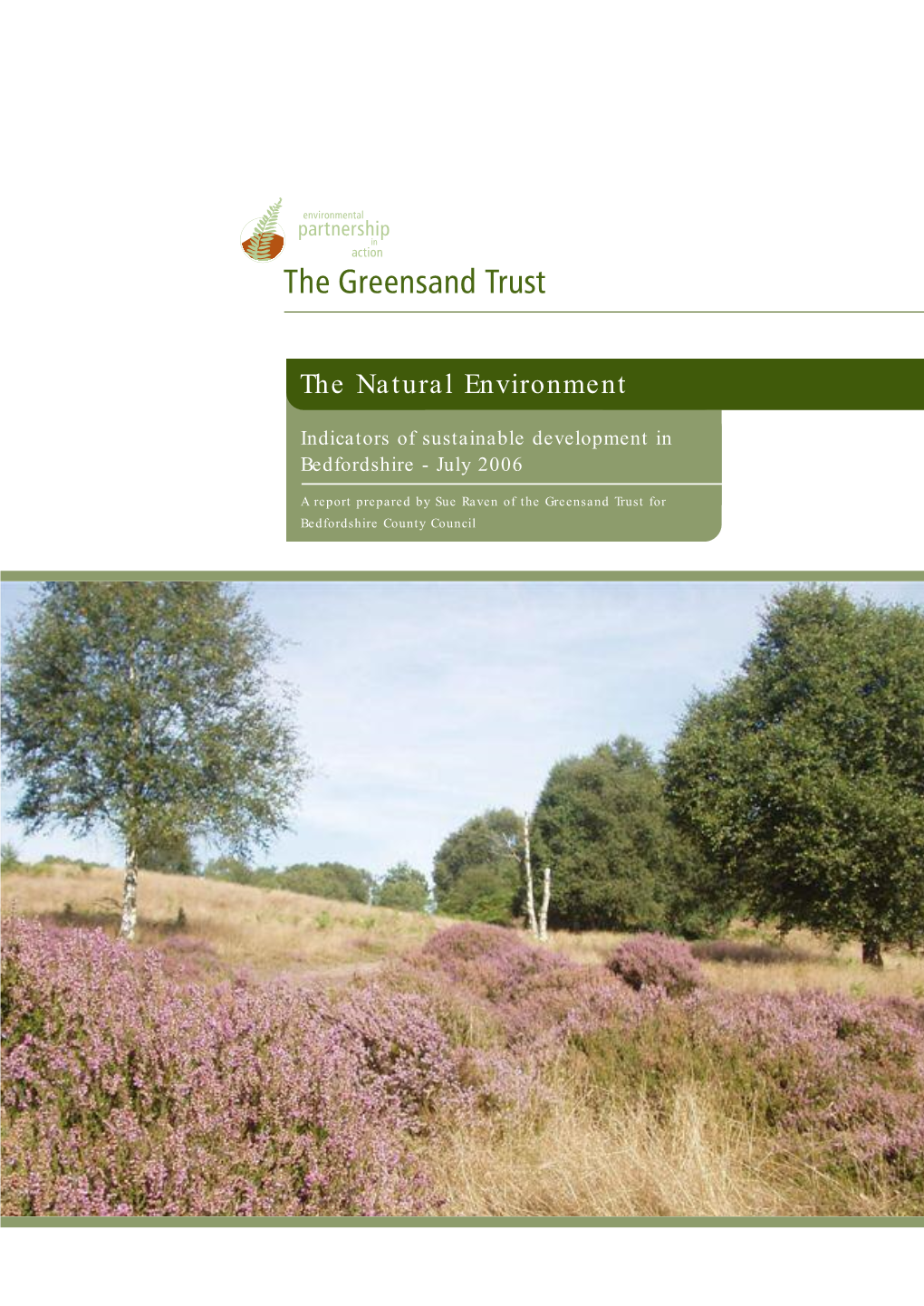 Indicator 7 Area of Organic Holdings Indicator 8 Area of Woodland Within Woodland Grant Scheme Indicator 9 Populations of Wild Birds