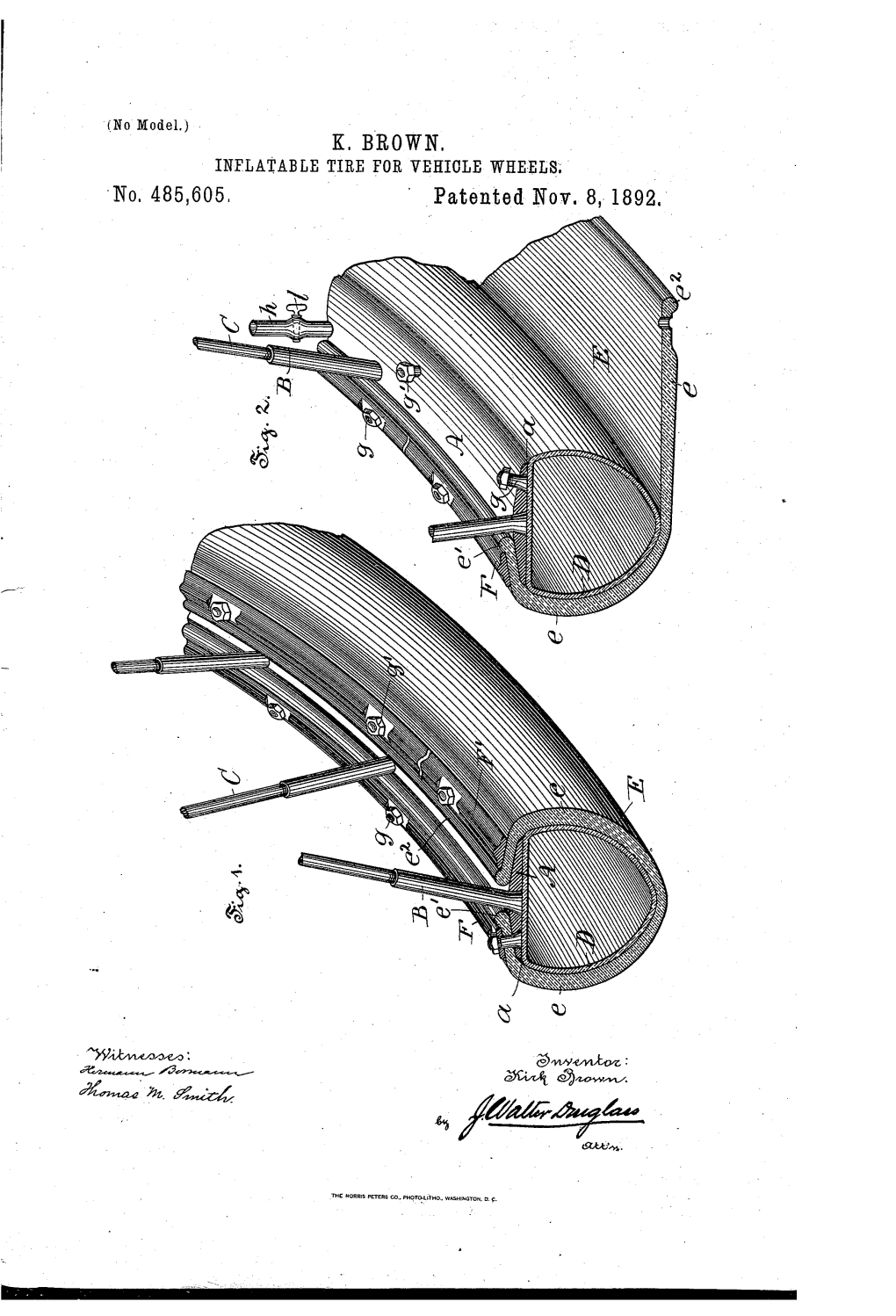 No. 485,605, Patented Nov. 8, 1892