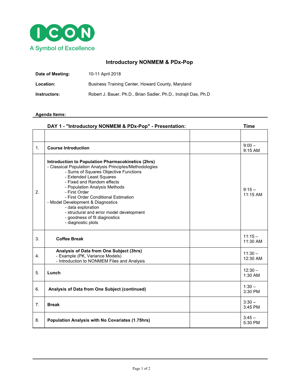 Product/Company Name Charter s1