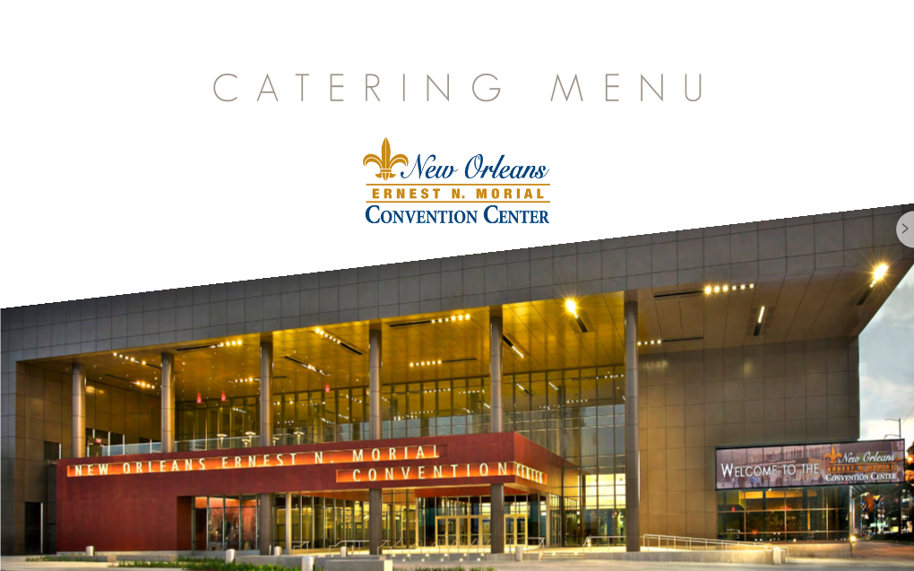 Catering Menu