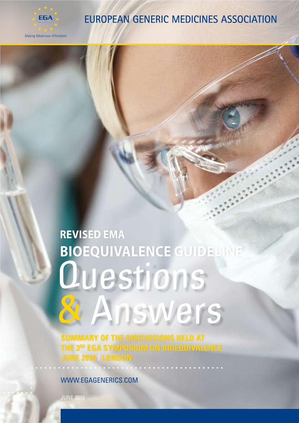 Revised EMA Bioequivalence Guideline