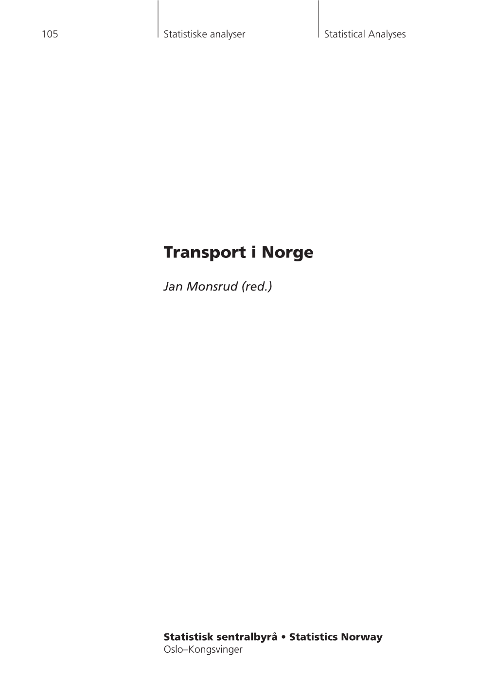 Transport I Norge