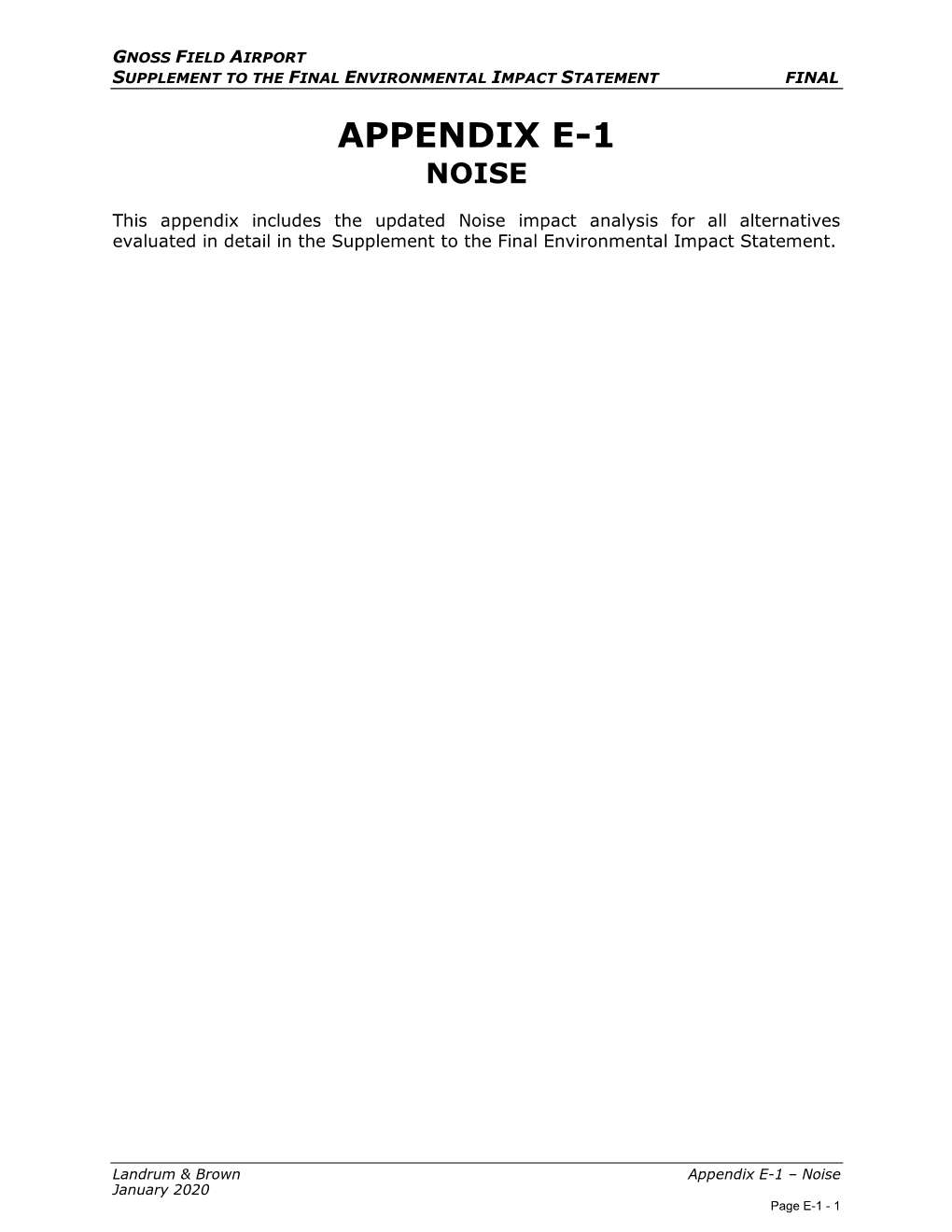 Appendix E-1: Noise[PDF]