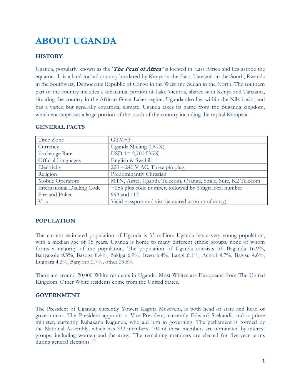 Information on Uganda.Pdf