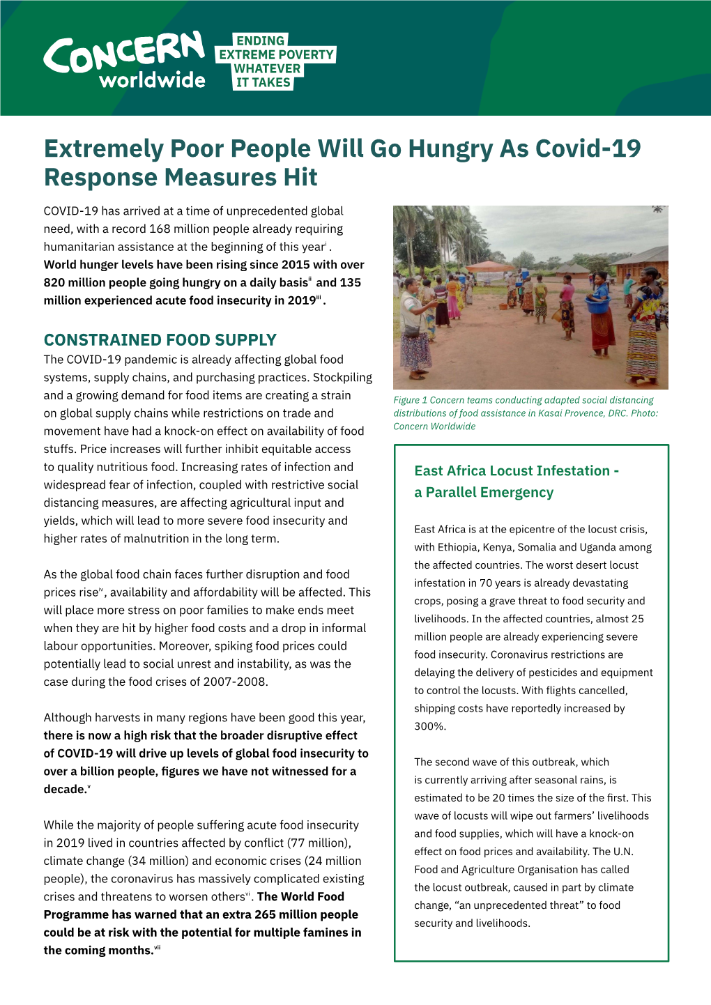 Extremely Poor People Will Go Hungry As Covid-19 Response Measures Hit