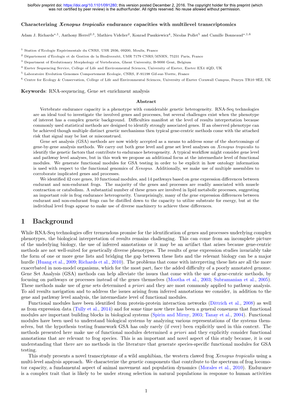 Downloadable KEGG Pathways with the R Package GSA As Was Done with the Functional Modules