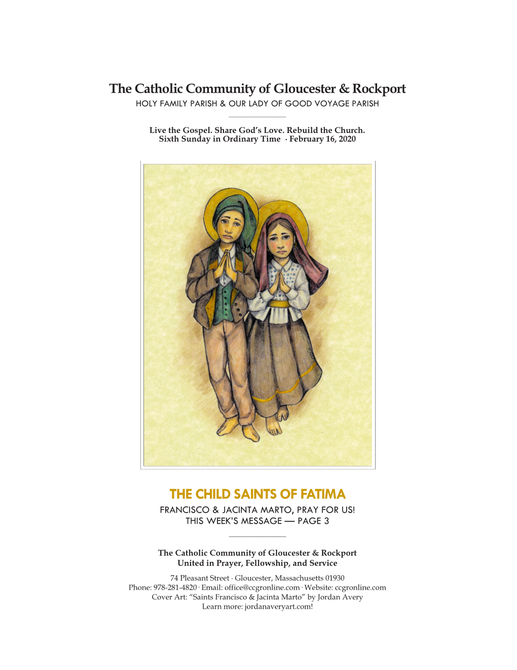 The Child Saints of Fatima