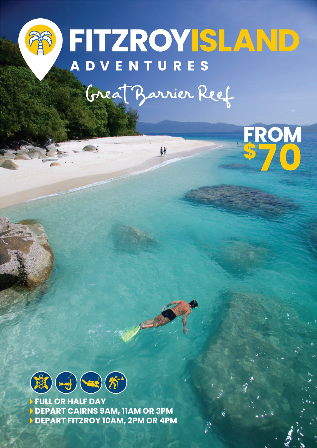 Great Barrier Reef from $70