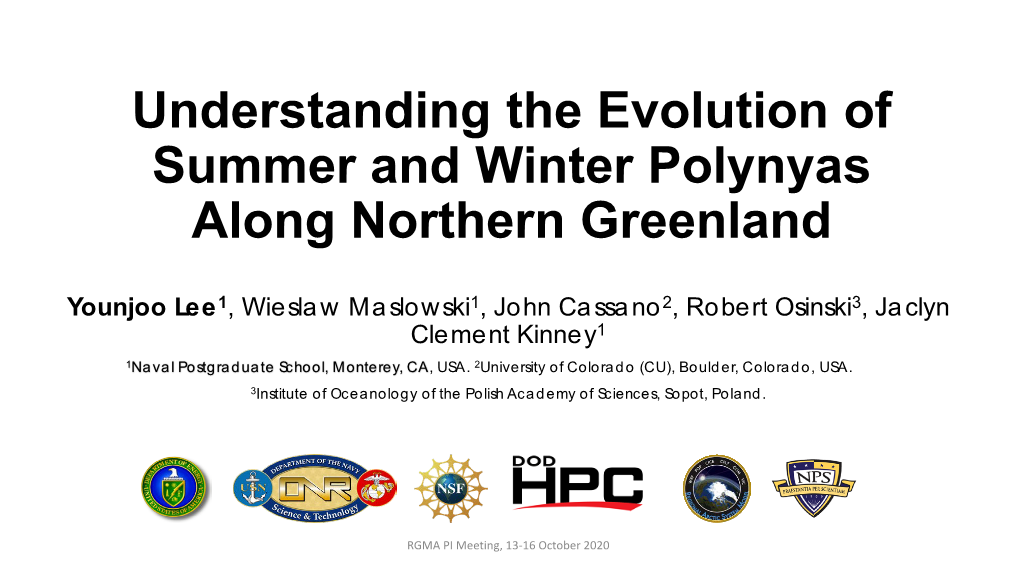 Understanding the Evolution of Summer and Winter Polynyas Along Northern Greenland