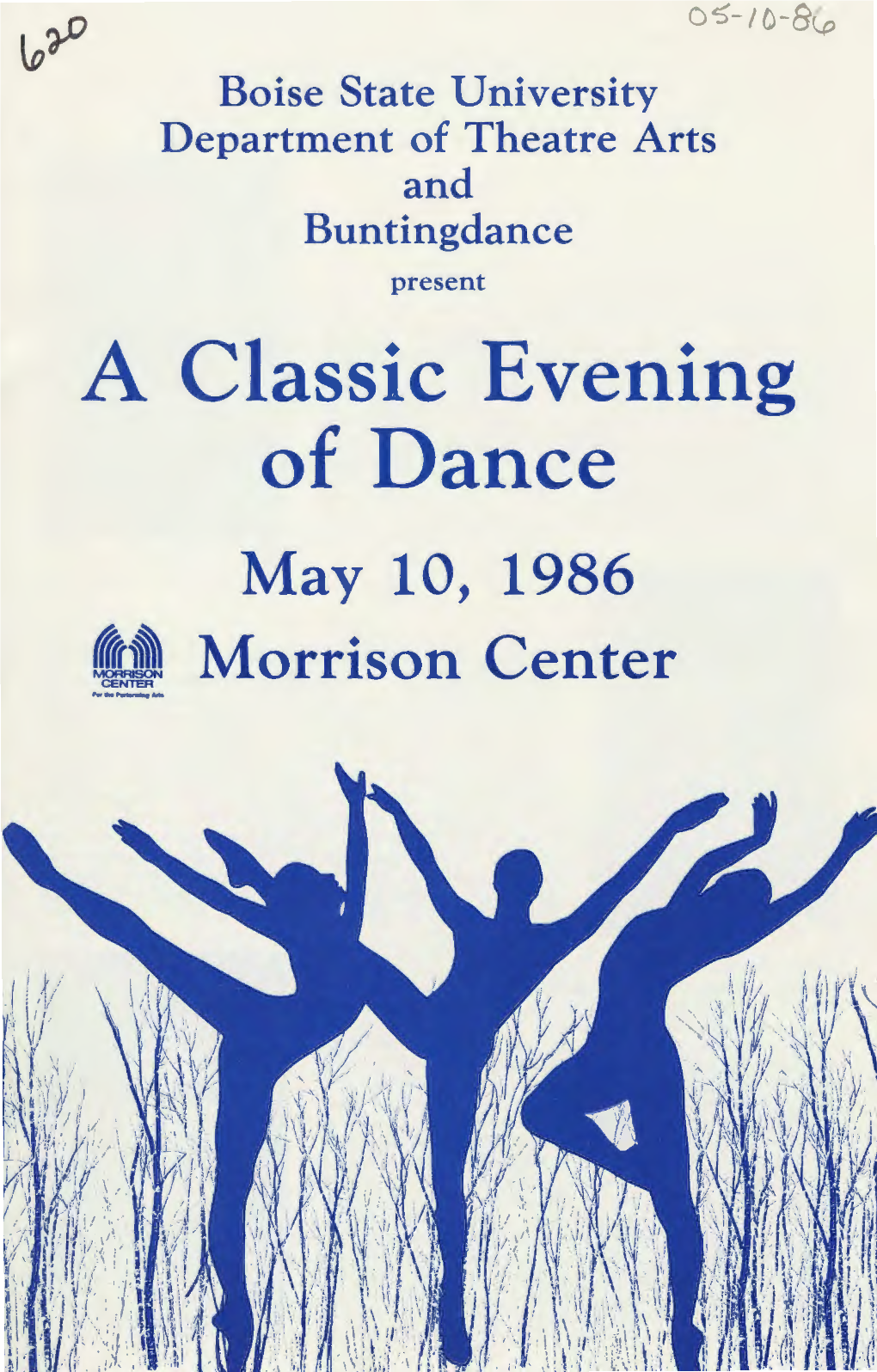 A Classic Evening of Dance May 10, 1986