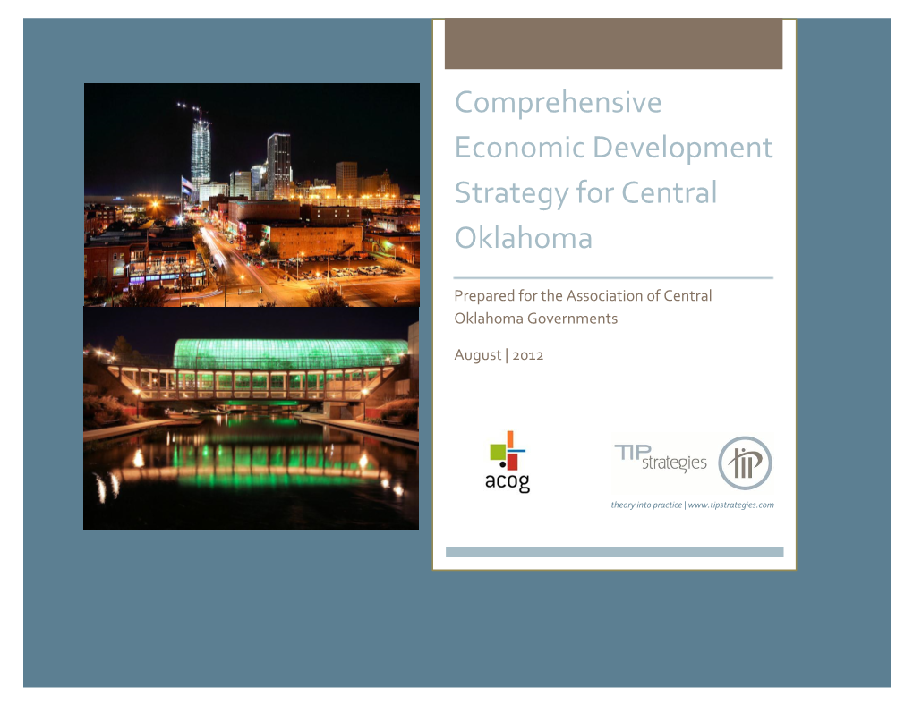 Comprehensive Economic Development Strategy for Central Oklahoma