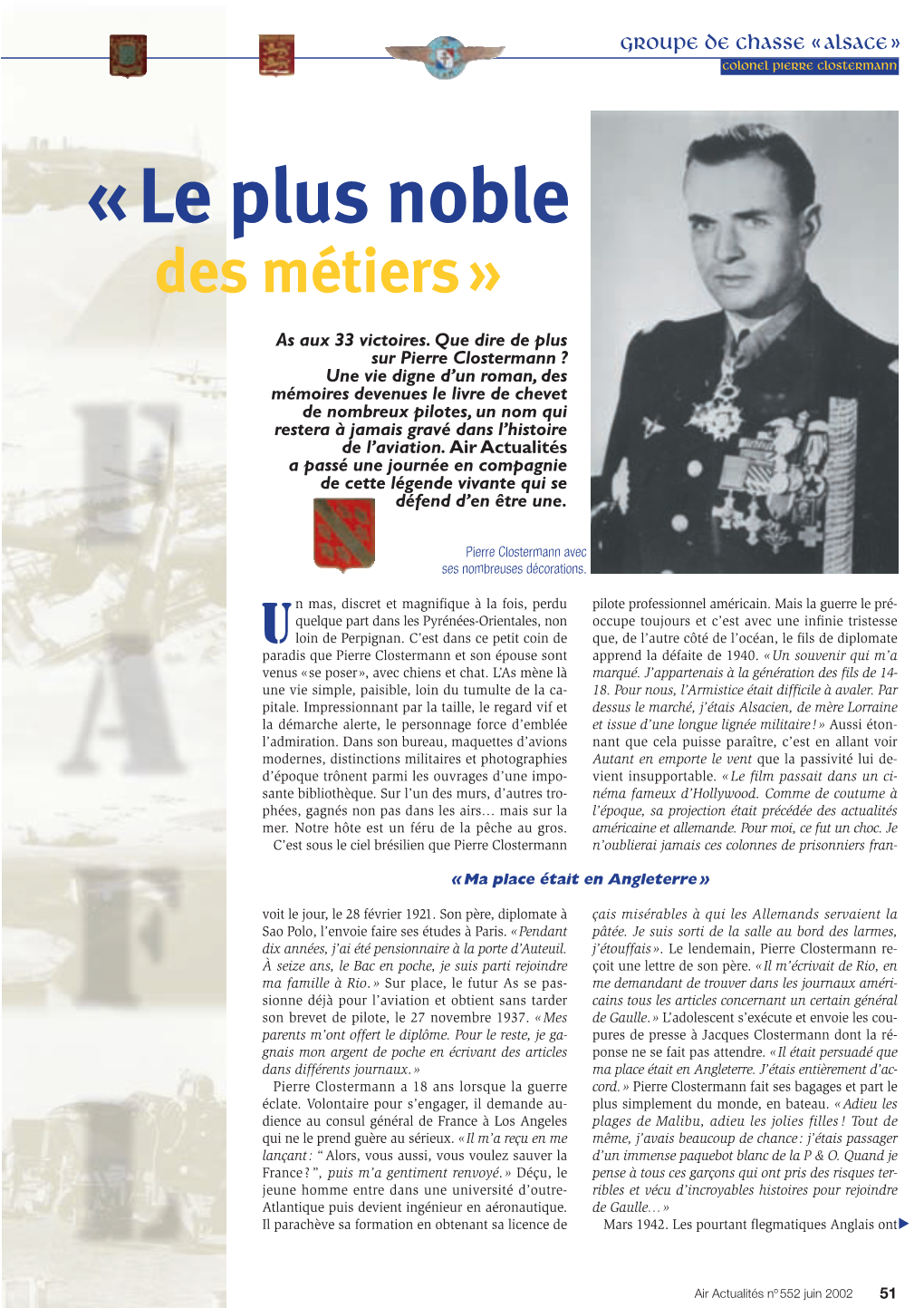 « Le Plus Noble Des Métiers »