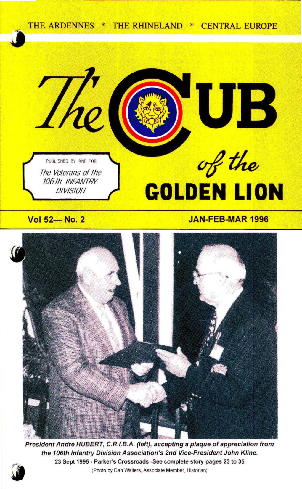 GOLDEN LION � Vol 52— No