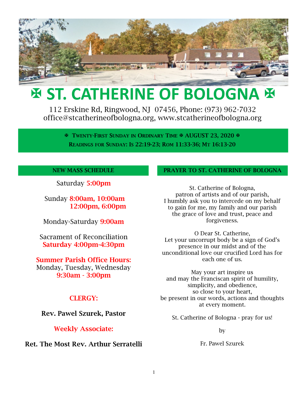 St. Catherine of Bologna Church