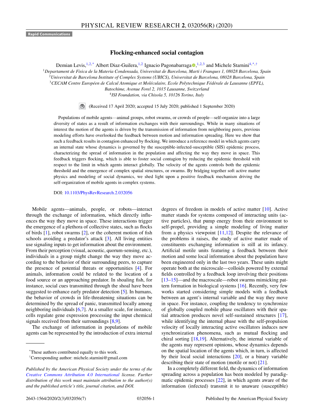 Flocking-Enhanced Social Contagion