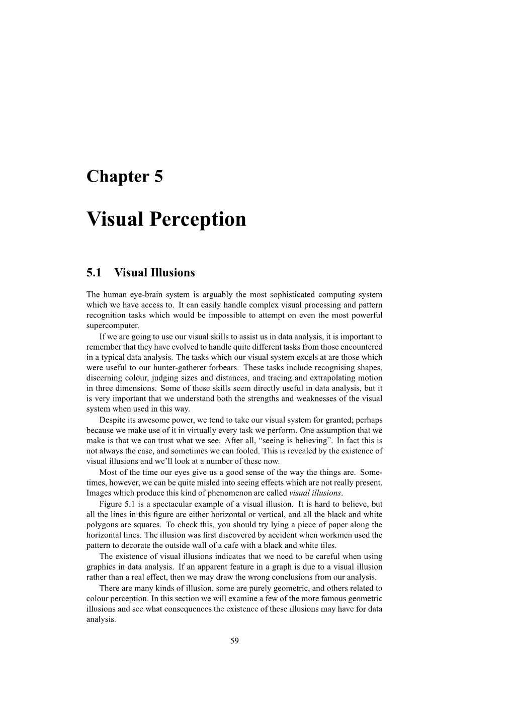 Visual Perception