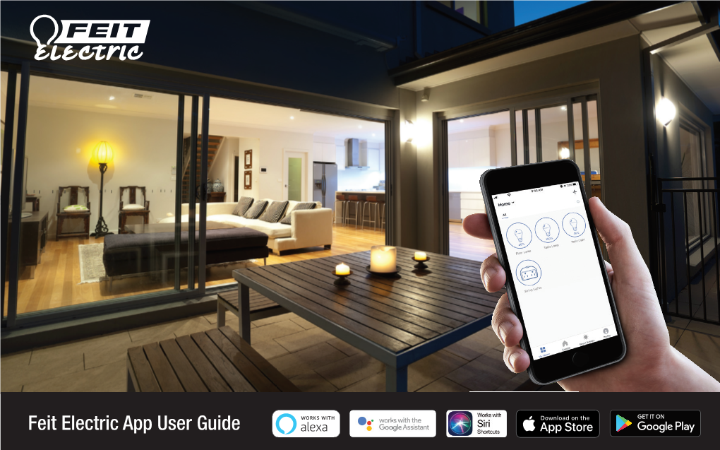 Feit Electric App User Guide User Guide for Feit Electric App