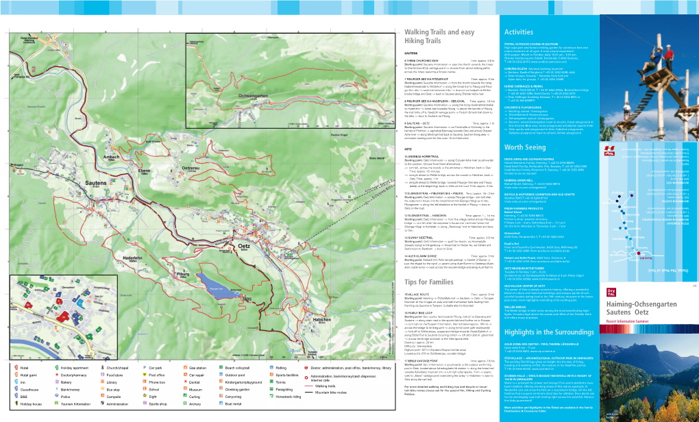 Walking Trails and Easy Hiking Trails