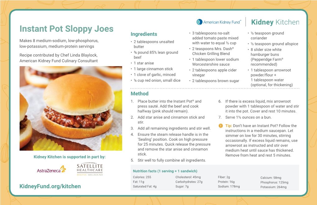 Instant Pot Sloppy Joes