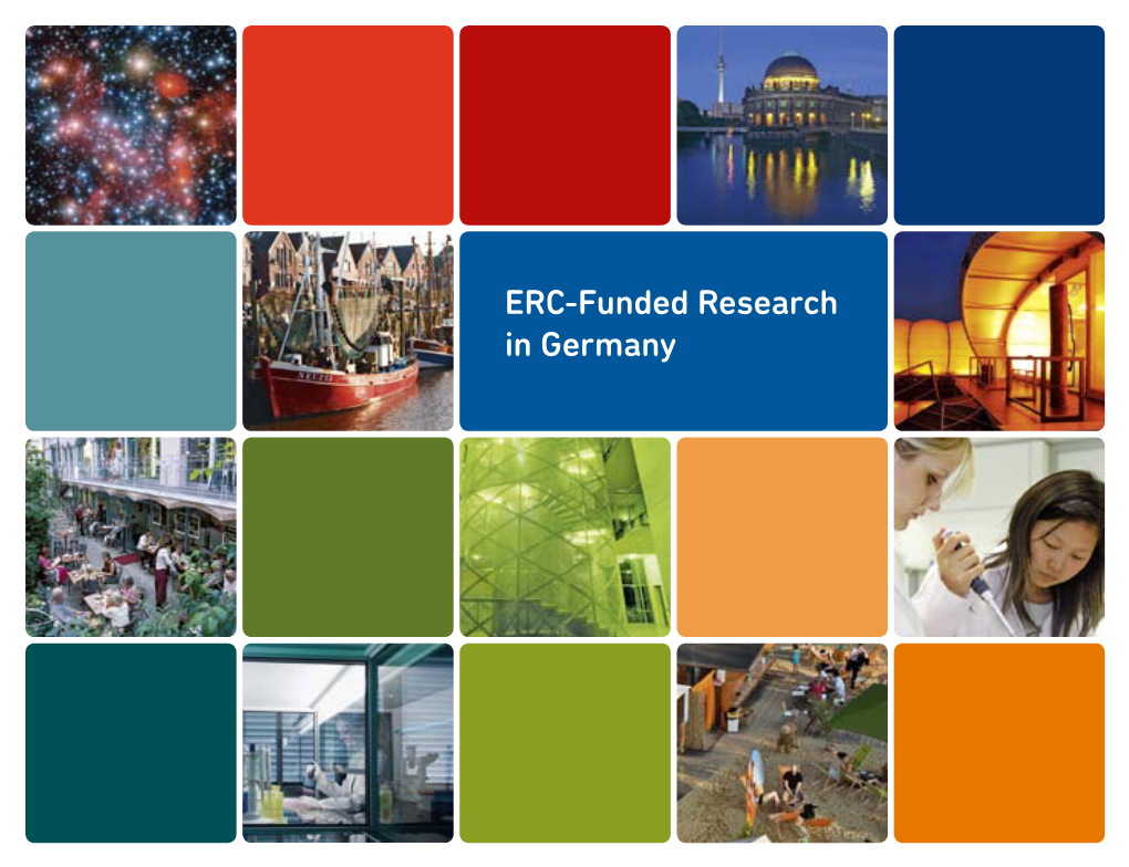 ERC-Funded Research in Germany 2