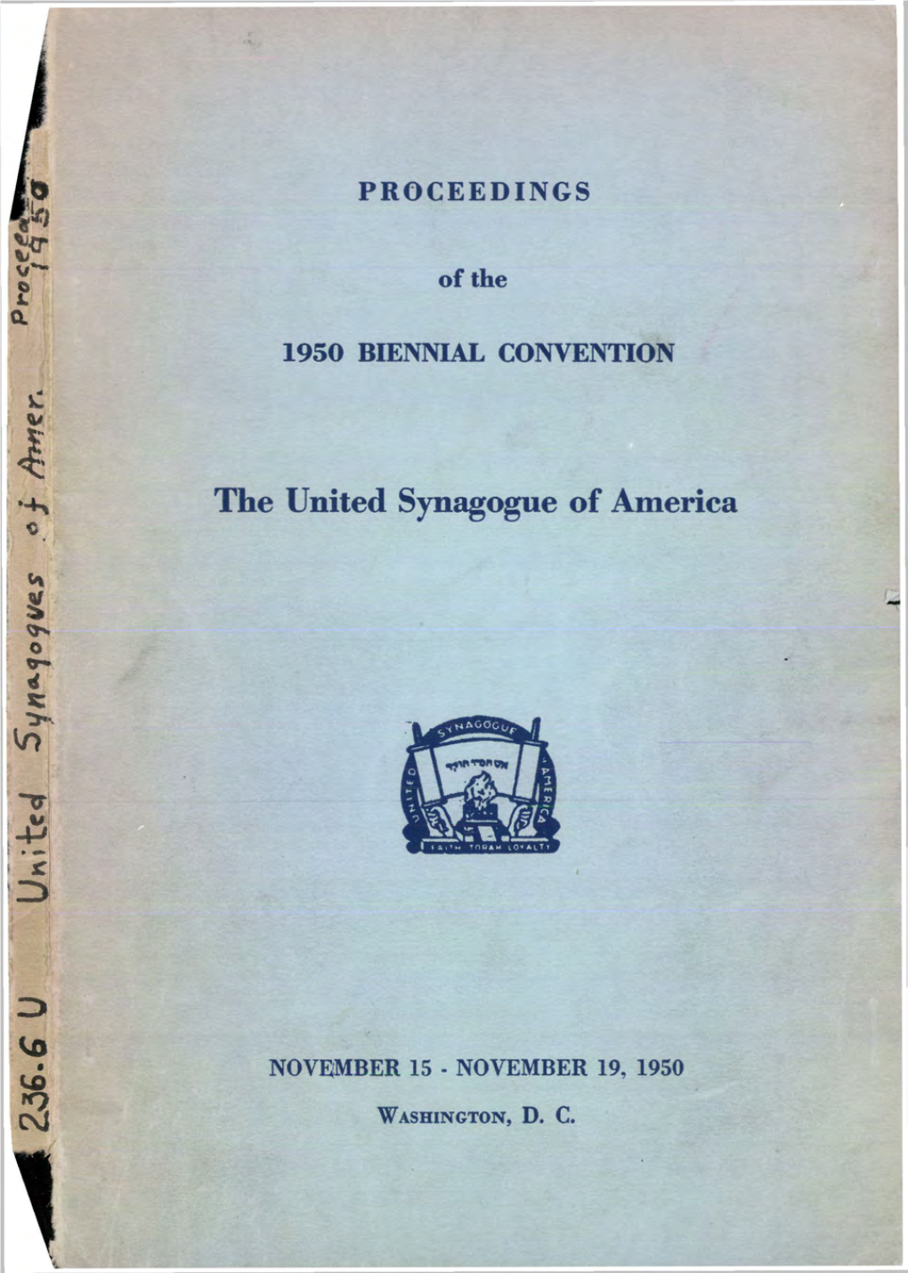 The United Synagogue of America C