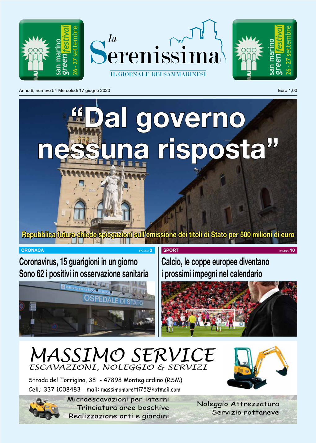 “Dal Governo Nessuna Risposta”