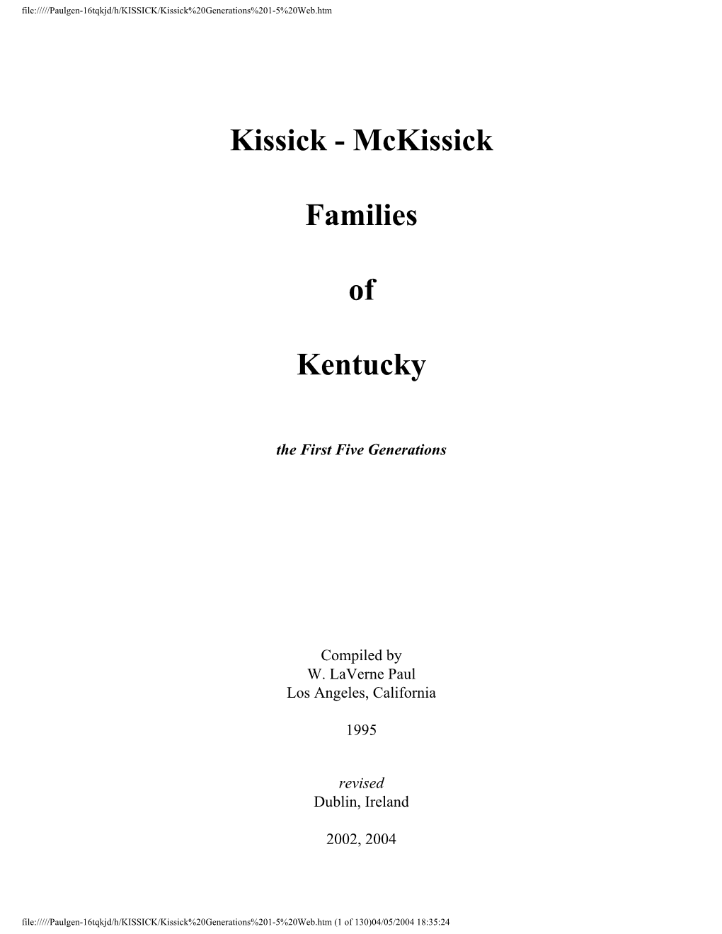 KISSICK/Kissick%20Generations%201-5%20Web.Htm