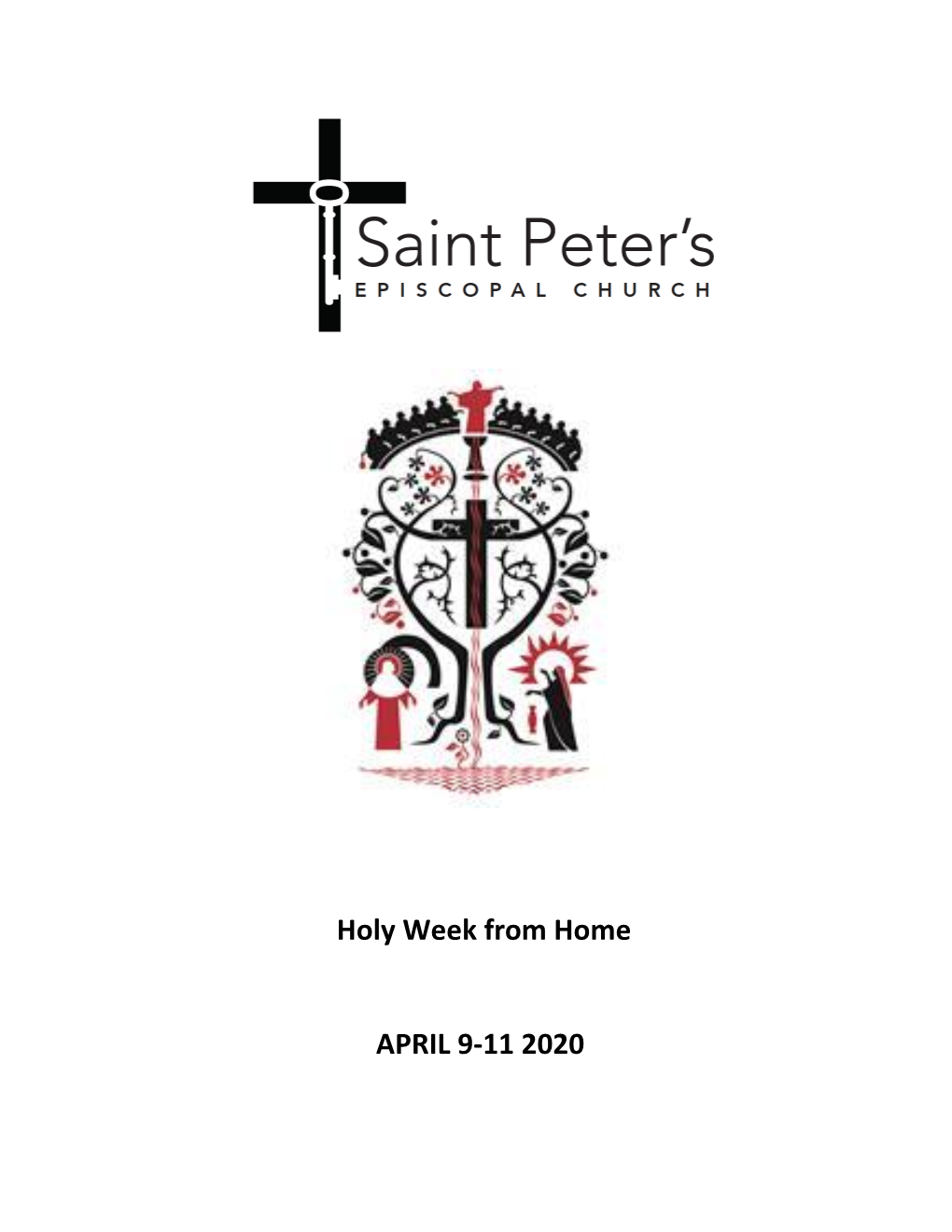 Holy Week from Home APRIL 9-11 2020