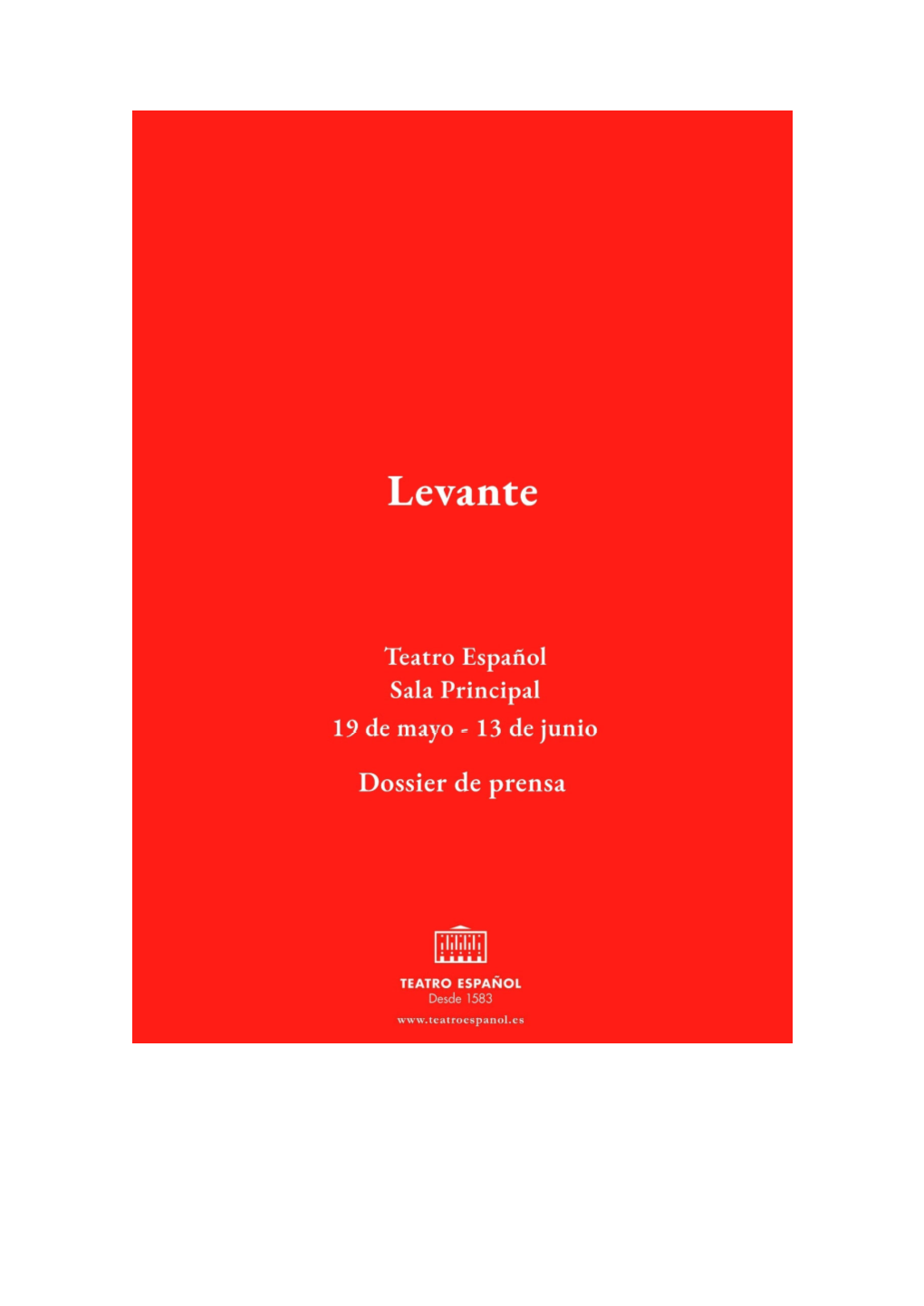 Dossier Levante